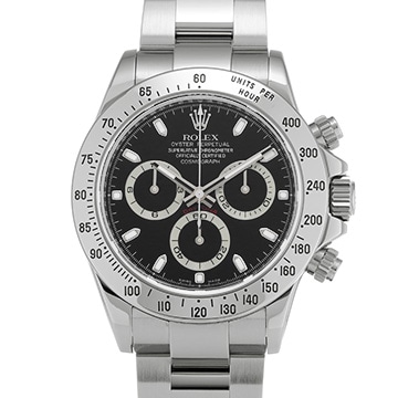 ロレックス コスモグラフ デイトナ 116520 ブラック メンズ 時計 【中古】【wristwatch】