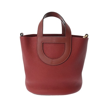 エルメス インザループ 23 ルージュアッシュ トリヨンクレマンス/ヴォースイフト レディース バッグ 【未使用】【bag】