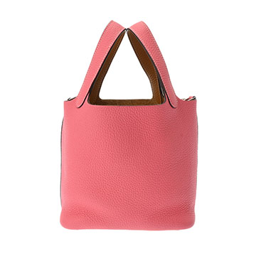 エルメス ピコタンロック PM カザック ローズアザレ/セサミ トリヨンクレマンス レディース バッグ 【中古】【bag】