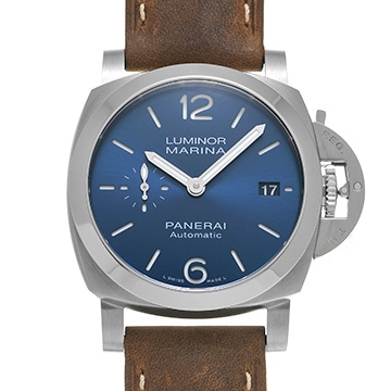 パネライ ルミノールマリーナ クアランタ PAM01270 ブルー メンズ 時計 【中古】【wristwatch】