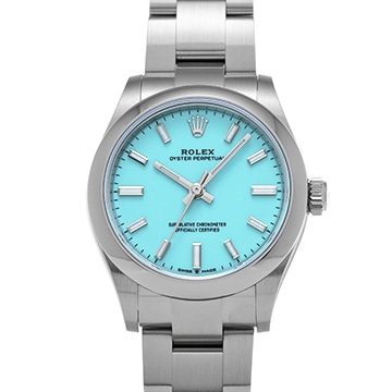 ロレックス オイスターパーペチュアル 31 277200 ターコイズブルー ユニセックス 時計 【未使用】【wristwatch】