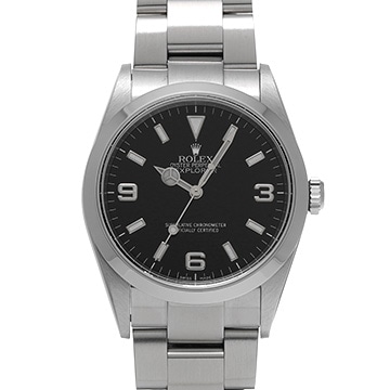 ロレックス エクスプローラー 114270 ブラック メンズ 時計 【中古】【wristwatch】