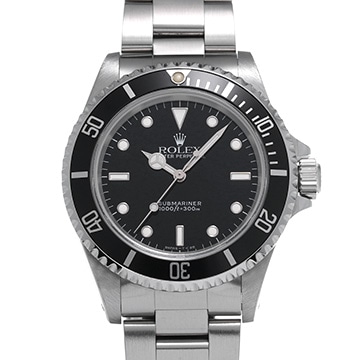 ロレックス サブマリーナ 14060 ブラック メンズ 時計 【中古】【wristwatch】