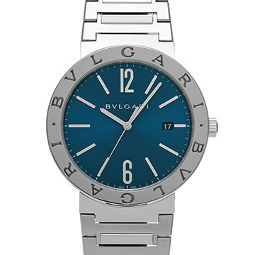 ブルガリ ブルガリブルガリ BB41C3SSD ブルー メンズ 時計 【中古】【wristwatch】