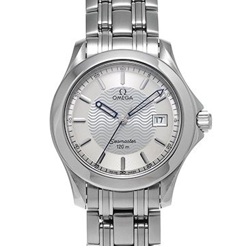 オメガ シーマスター 120 クォーツ 2511.31 シルバー メンズ 時計 【中古】【wristwatch】