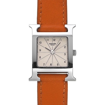 エルメス Hウォッチ HH1.210.260 アイボリー レディース 時計 【中古】【wristwatch】