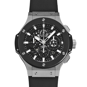 ウブロ ビッグバン アエロバン 311.SM.1170.RX ブラック メンズ 時計 【中古】【wristwatch】