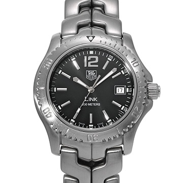 タグ ホイヤー リンク クォーツ WT1110.BA0550 ブラック メンズ 時計 【中古】【wristwatch】