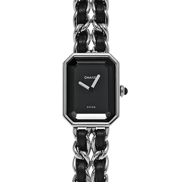 シャネル プルミエール M H0451 ブラック レディース 時計 【中古】【wristwatch】