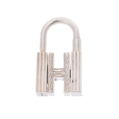 エルメス Hカデナ トゥアレグチャーム シルバー シルバー レディース ジュエリー 【中古】【jewelry】