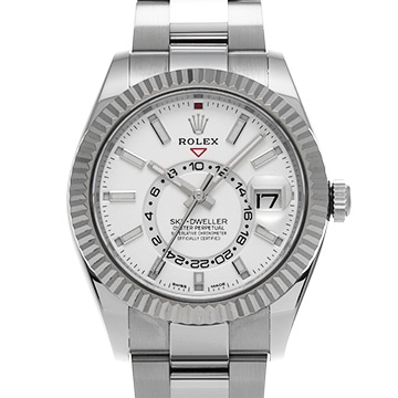 ロレックス スカイドゥエラー 326934 ホワイト メンズ 時計 【中古】【wristwatch】