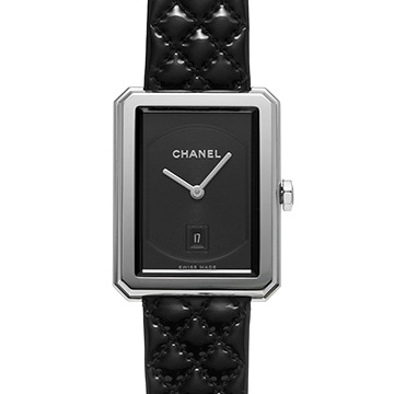 シャネル ボーイフレンド H6585 ブラック レディース 時計 【中古】【wristwatch】