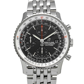 ブライトリング ナビタイマー 1 クロノグラフ A13324121B1A1 ブラック メンズ 時計 【中古】【wristwatch】