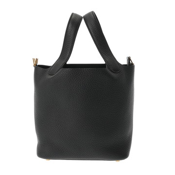 エルメス ピコタン ロック PM  ブラック トリヨンクレマンス レディース バッグ 【未使用】【bag】