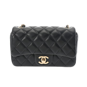 シャネル マトラッセ ミニ フラップバッグ ブラック AS5219 ラムスキン レディース バッグ 【未使用】【bag】