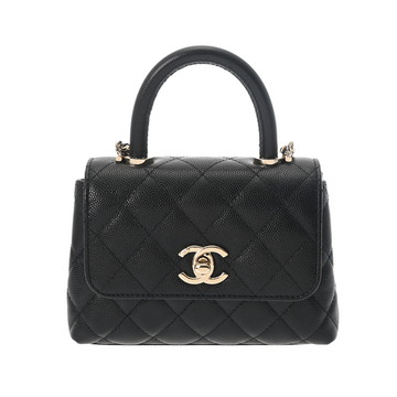 シャネル マトラッセ チェーンクラッチ ブラック AP4244 グラインドカーフスキン レディース バッグ 【未使用】【bag】