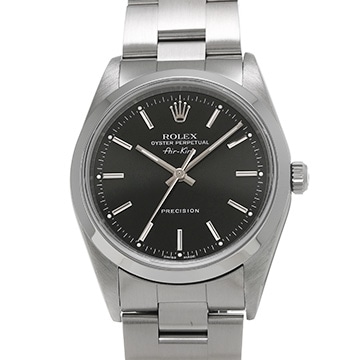 ロレックス エアキング 14000M ブラック メンズ 時計 【中古】【wristwatch】