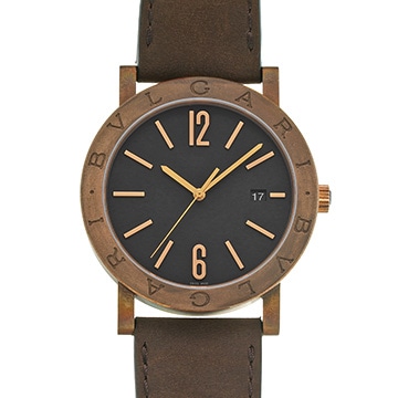 ブルガリ ブルガリブルガリ ソロテンポ BB41B ブラック メンズ 時計 【中古】【wristwatch】