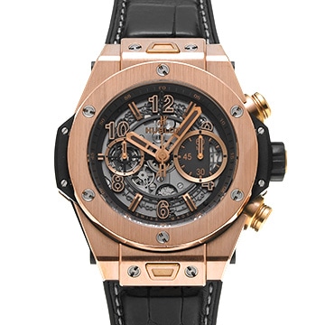 ウブロ ビッグバン ウニコ キングゴールド 411.OX.3180.LR スケルトン メンズ 時計 【中古】【wristwatch】