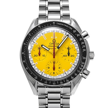 オメガ スピードマスター レーシング ミハエル・シューマッハ 3510.12 イエロー メンズ 時計 【中古】【wristwatch】