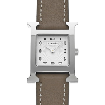 エルメス Hウォッチ HH1.210 ホワイト レディース 時計 【中古】【wristwatch】