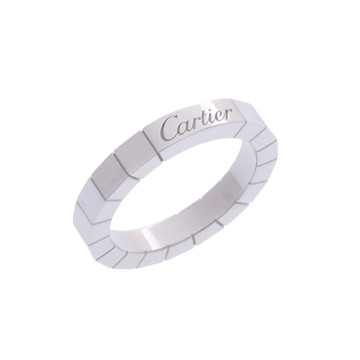 カルティエ ラニエールリング #48 シルバー K18ホワイトゴールド WG レディース ジュエリー 【中古】【jewelry】