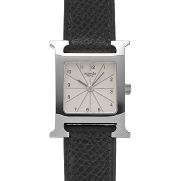 エルメス Hウォッチ HH1.210.260/SNO シルバー レディース 時計 【中古】【wristwatch】