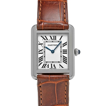 カルティエ タンク ソロ SM W1018255 シルバー レディース 時計 【中古】【wristwatch】