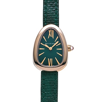 ブルガリ セルペンティ SPP27C4PGL グリーン レディース 時計 【中古】【wristwatch】
