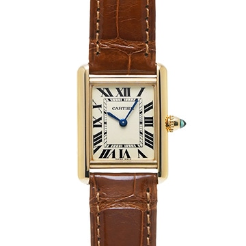 カルティエ タンク ルイ カルティエ SM W1529856 ホワイト レディース 時計 【中古】【wristwatch】