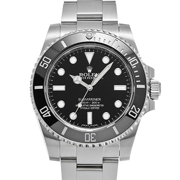 ロレックス サブマリーナ 114060 ブラック メンズ 時計 【中古】【wristwatch】