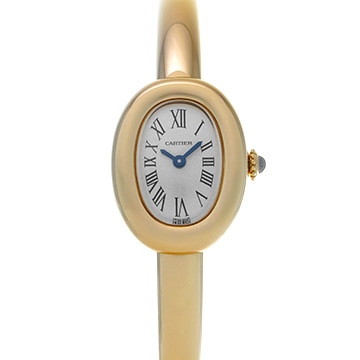 カルティエ ベニュワール WGBA0021 ホワイト レディース 時計 【中古】【wristwatch】