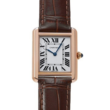 カルティエ タンク ソロ SM W5200024 シルバー レディース 時計 【中古】【wristwatch】