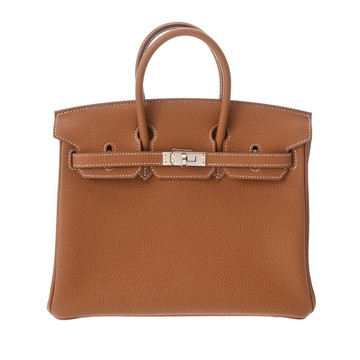 エルメス バーキン 25 ゴールド トゴ レディース バッグ 【未使用】【bag】