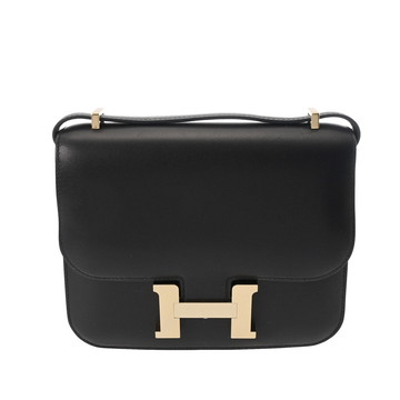 エルメス コンスタンス3 ミニ18 ミロワール ブルーインディゴ ヴォーエプソン レディース バッグ 【中古】【bag】