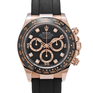 ロレックス コスモグラフ デイトナ 116515LNG ブラック/ダイヤモンド メンズ 時計 【中古】【wristwatch】