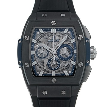 ウブロ スピリット オブ ビッグバン セラミック ブルー 641.CI.7170.LR スケルトン メンズ 時計 【中古】【wristwatch】