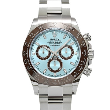 ロレックス コスモグラフ デイトナ 116506 アイスブルー/チェスナットブラウン メンズ 時計 【中古】【wristwatch】