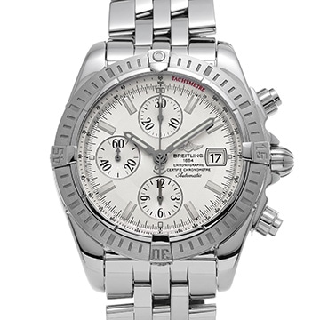 ブライトリング クロノマット エボリューション A156G69PA シルバー メンズ 時計 【中古】【wristwatch】