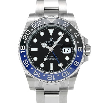 ロレックス GMTマスター II 126710BLNR ブラック メンズ 時計 【新品】【wristwatch】