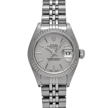 ロレックス デイトジャスト レディ 79174 シルバータペストリー レディース 時計 【中古】【wristwatch】