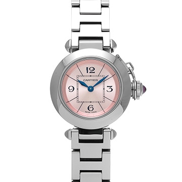 カルティエ ミスパシャ W3140008 ピンク レディース 時計 【中古】【wristwatch】