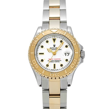 ロレックス ヨットマスター レディース 69623 ホワイト レディース 時計 【中古】【wristwatch】
