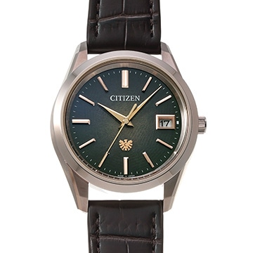 シチズン ザ シチズン AQ4106-00W ブラウン メンズ 時計 【中古】【wristwatch】