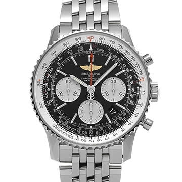 ブライトリング ナビタイマー 1 B01 AB0121211B2A1 ブラック/シルバー メンズ 時計 【中古】【wristwatch】