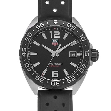 タグ ホイヤー フォーミュラ1 クォーツ WAZ1110.FT8023 ブラック メンズ 時計 【中古】【wristwatch】