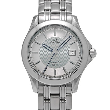 オメガ シーマスター 120 クォーツ 2511.31 シルバー メンズ 時計 【中古】【wristwatch】
