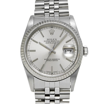 ロレックス デイトジャスト 16234 シルバー メンズ 時計 【中古】【wristwatch】