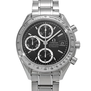 オメガ スピードマスター デイト 限定 3513.56 ブラック メンズ 時計 【中古】【wristwatch】
