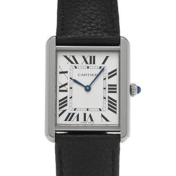 カルティエ タンク ソロ SM WSTA0028 シルバー レディース 時計 【中古】【wristwatch】